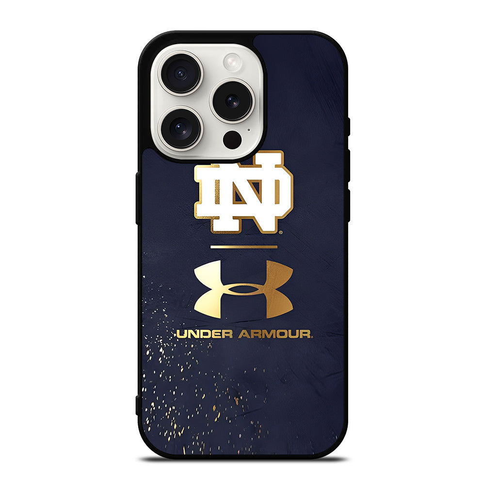 NOTRE DAME UNDER ARMOUR iPhone 15 Pro Case Cover