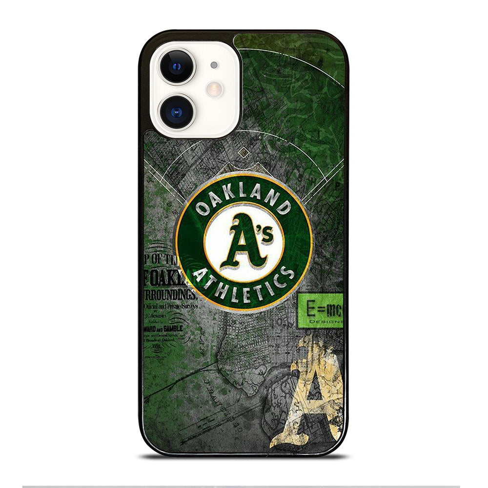 OAKLAND ATHLETICS MLB SYMBOL 2 iPhone 12 Case Cover