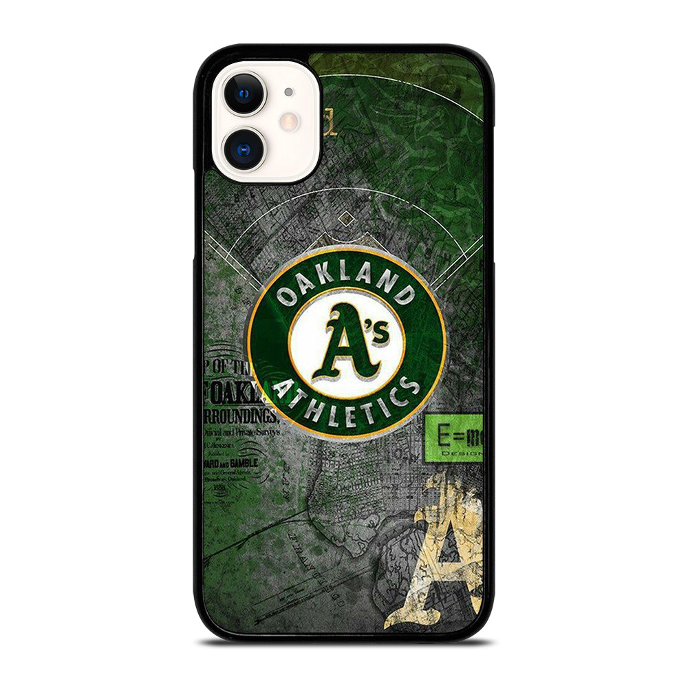 OAKLAND ATHLETICS MLB SYMBOL 2 iPhone 11 Case Cover