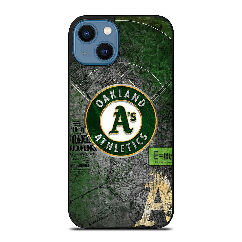 OAKLAND ATHLETICS MLB SYMBOL 2 iPhone 14 Case Cover