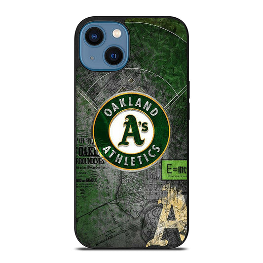 OAKLAND ATHLETICS MLB SYMBOL 2 iPhone 14 Case Cover