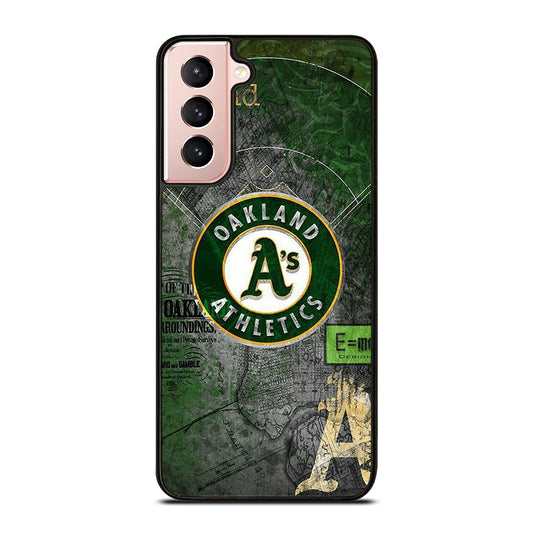 OAKLAND ATHLETICS MLB SYMBOL 2 Samsung Galaxy S21 Case Cover