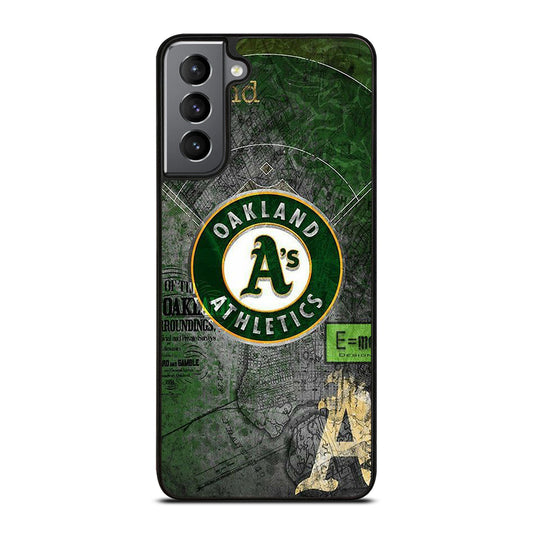 OAKLAND ATHLETICS MLB SYMBOL 2 Samsung Galaxy S21 Plus Case Cover