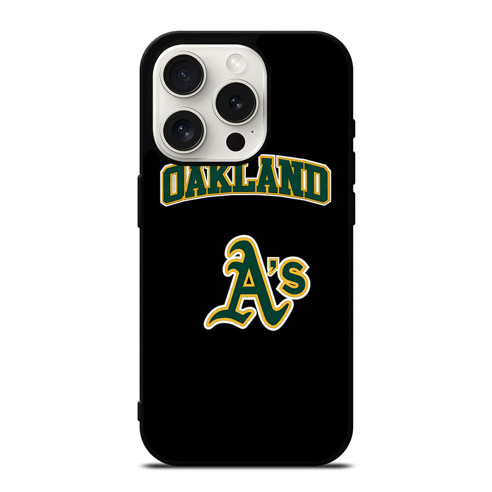 OAKLAND ATHLETICS SYMBOL iPhone 15 Pro Case Cover