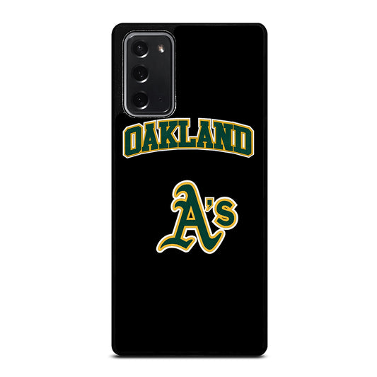 OAKLAND ATHLETICS SYMBOL Samsung Galaxy Note 20 Case Cover