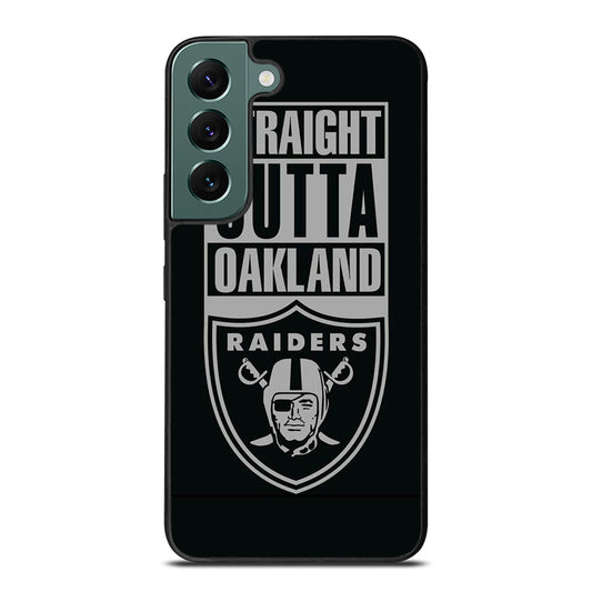 OAKLAND RAIDERS LOGO BLACK Samsung Galaxy S22 Case Cover
