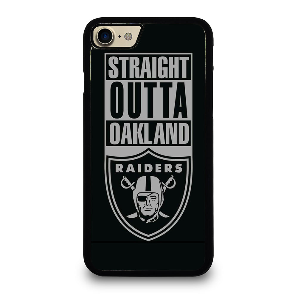 OAKLAND RAIDERS LOGO BLACK iPhone 7 / 8 Case Cover
