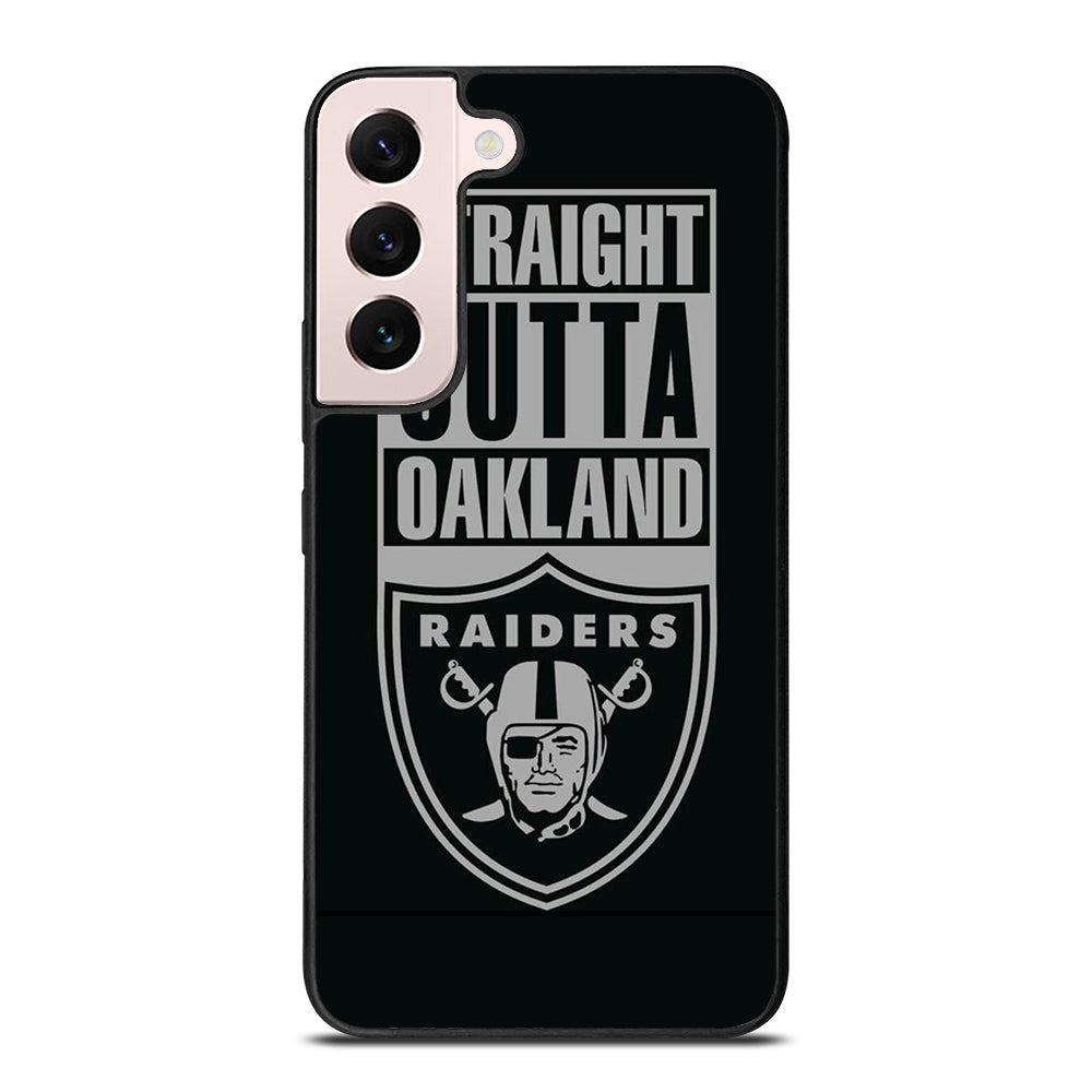 OAKLAND RAIDERS LOGO BLACK Samsung Galaxy S22 Plus Case Cover
