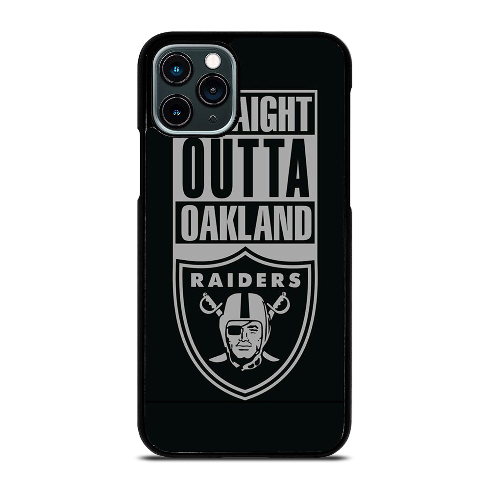 OAKLAND RAIDERS LOGO BLACK iPhone 11 Pro Case Cover