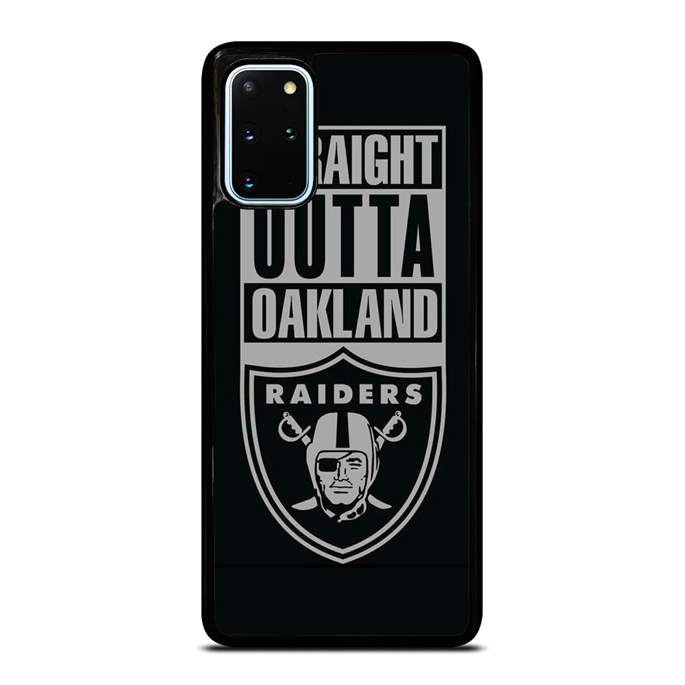 OAKLAND RAIDERS LOGO BLACK Samsung Galaxy S20 Plus Case Cover