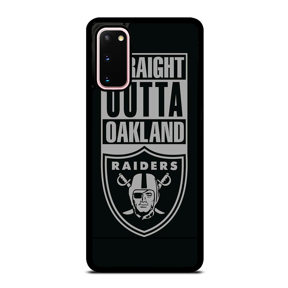 OAKLAND RAIDERS LOGO BLACK Samsung Galaxy S20 Case Cover