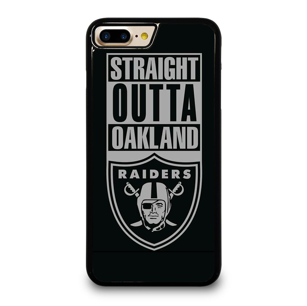 OAKLAND RAIDERS LOGO BLACK iPhone 7 / 8 Plus Case Cover