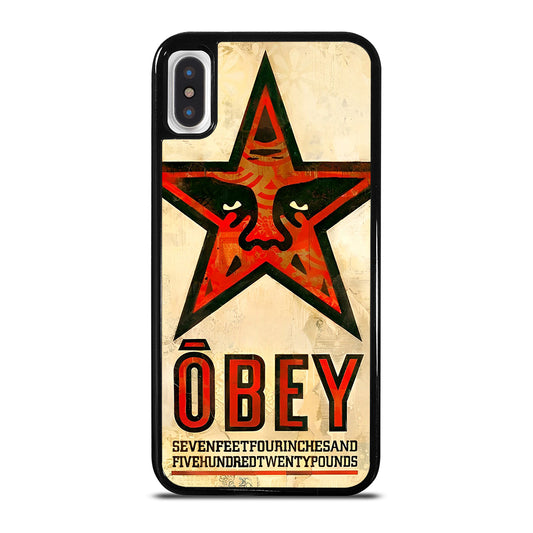 OBEY SYMBOL iPhone X / XS Case Cover