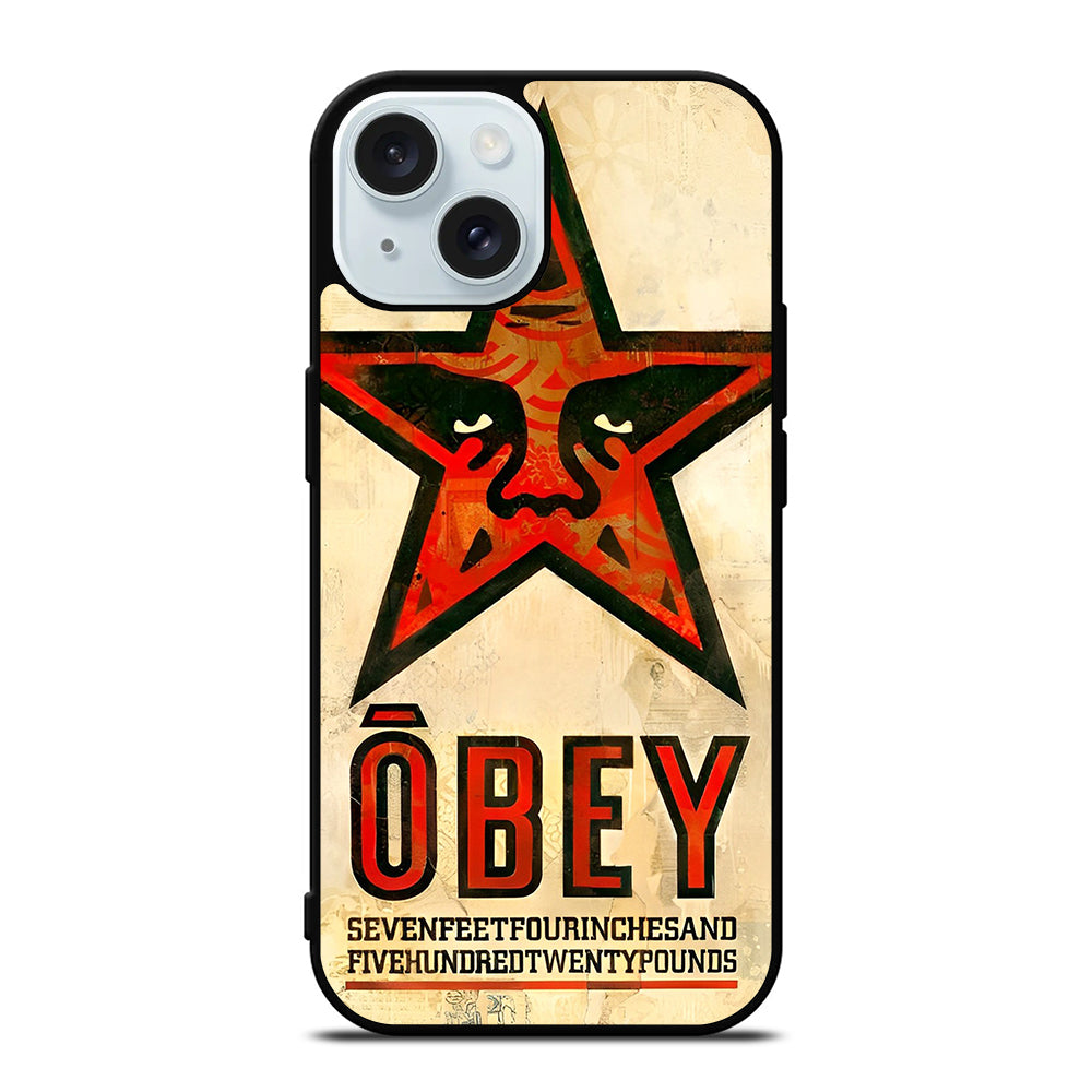 OBEY SYMBOL iPhone 15 Case Cover