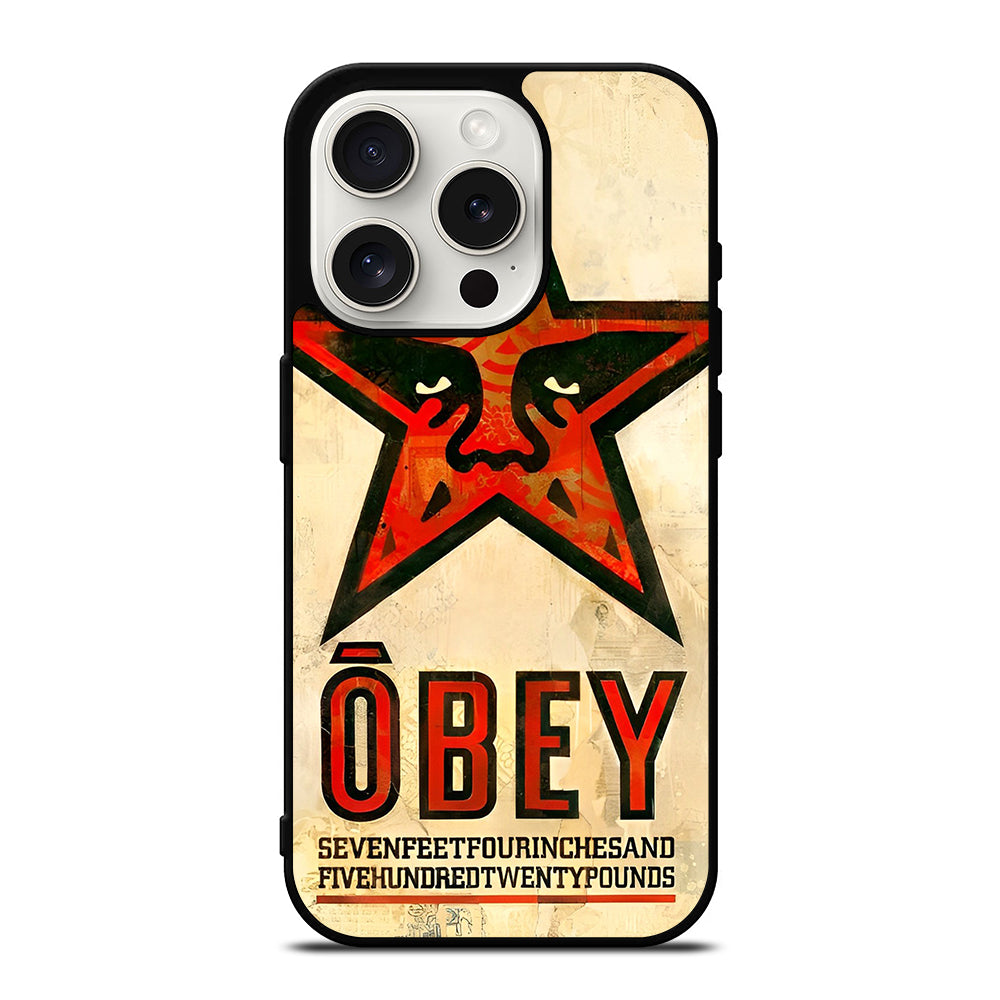 OBEY SYMBOL iPhone 15 Pro Case Cover