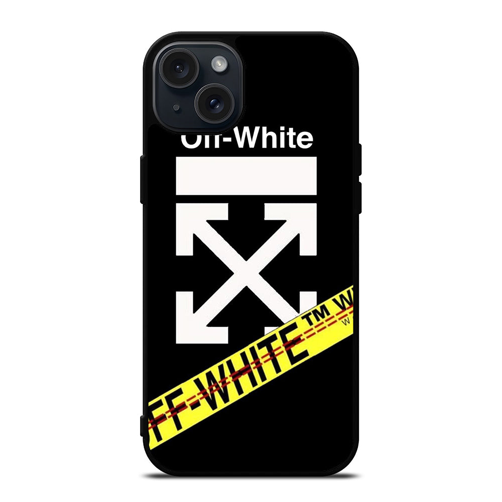 OFF WHITE iPhone 15 Plus Case Cover