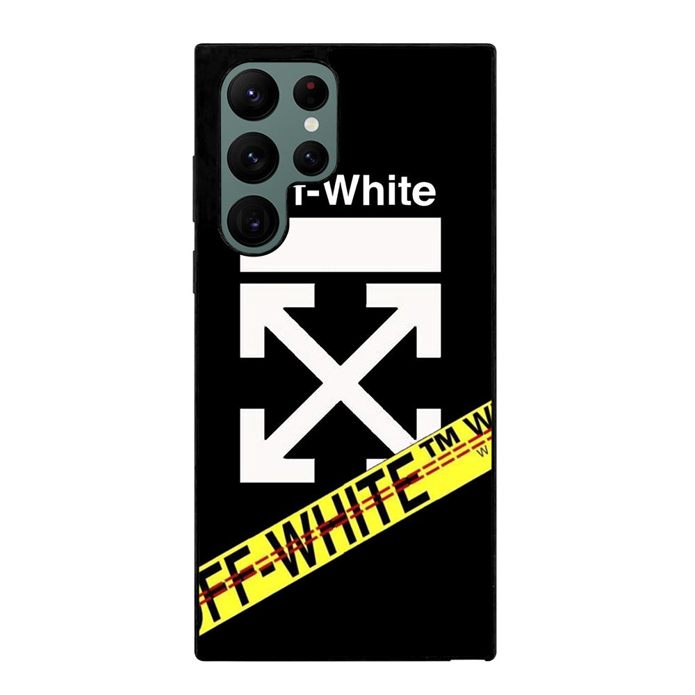 OFF WHITE Samsung Galaxy S22 Ultra Case Cover