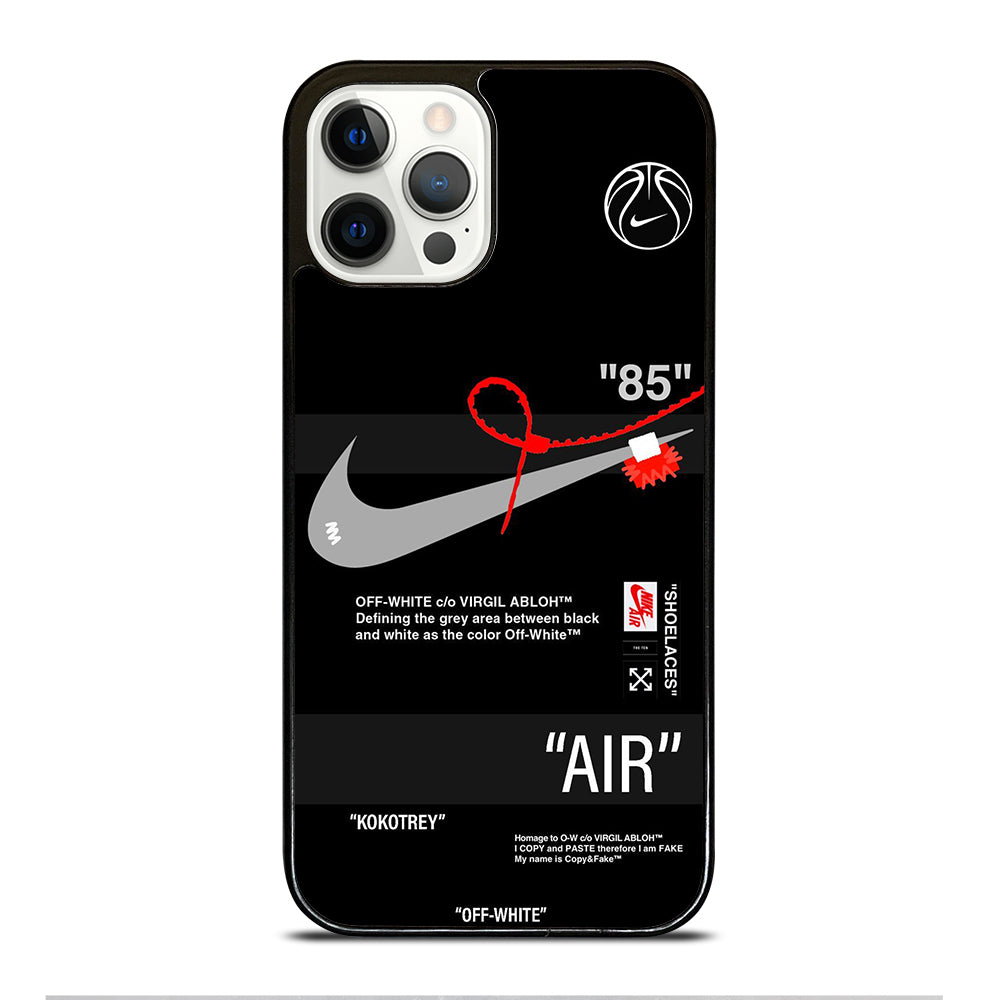 OFF WHITE NIKE iPhone 12 Pro Case Cover