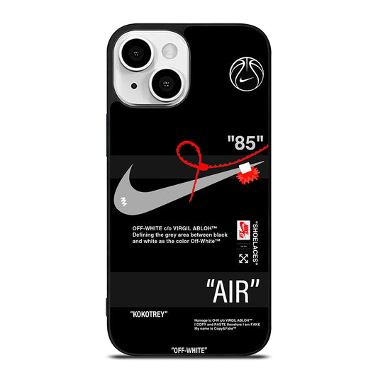 OFF WHITE NIKE iPhone 13 Mini Case Cover