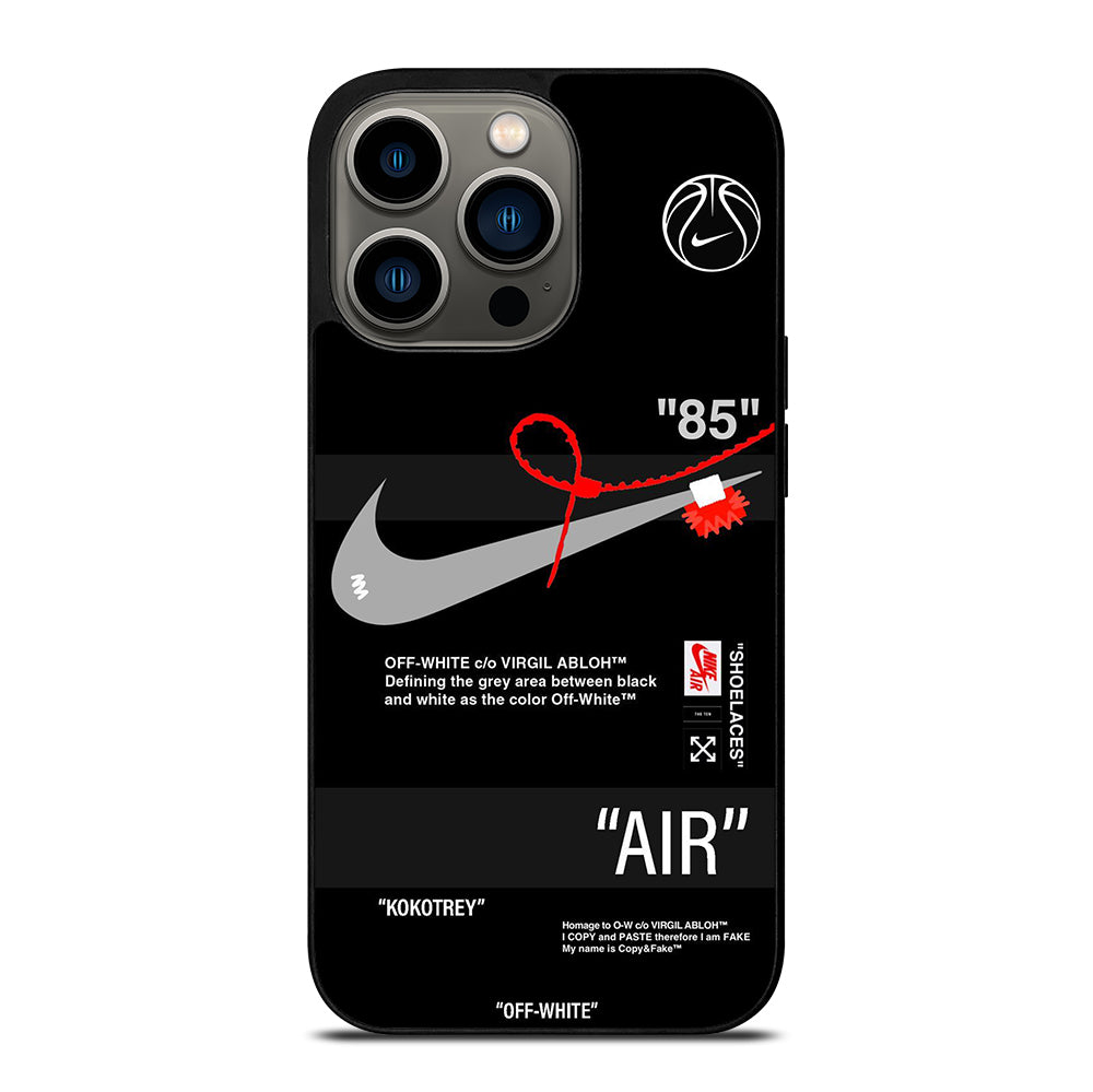 OFF WHITE NIKE iPhone 13 Pro Case Cover