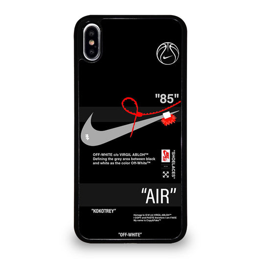 OFF WHITE NIKE iPhone XS Max Case Cover