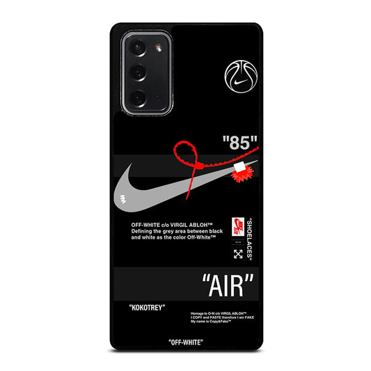 OFF WHITE NIKE Samsung Galaxy Note 20 Case Cover