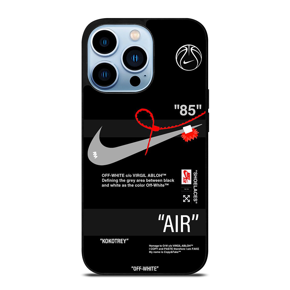 OFF WHITE NIKE iPhone 13 Pro Max Case Cover