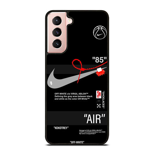 OFF WHITE NIKE Samsung Galaxy S21 Case Cover