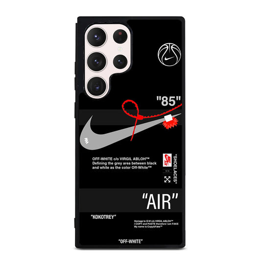 OFF WHITE NIKE Samsung Galaxy S23 Ultra Case Cover