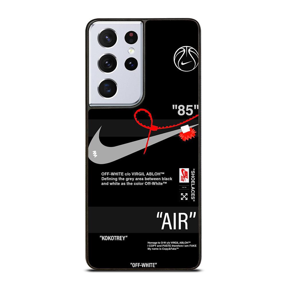 OFF WHITE NIKE Samsung Galaxy S21 Ultra Case Cover