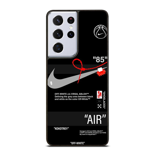 OFF WHITE NIKE Samsung Galaxy S21 Ultra Case Cover