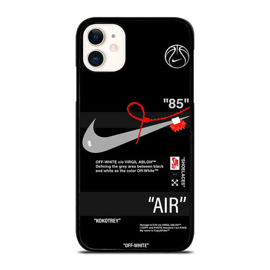 OFF WHITE NIKE iPhone 11 Case Cover