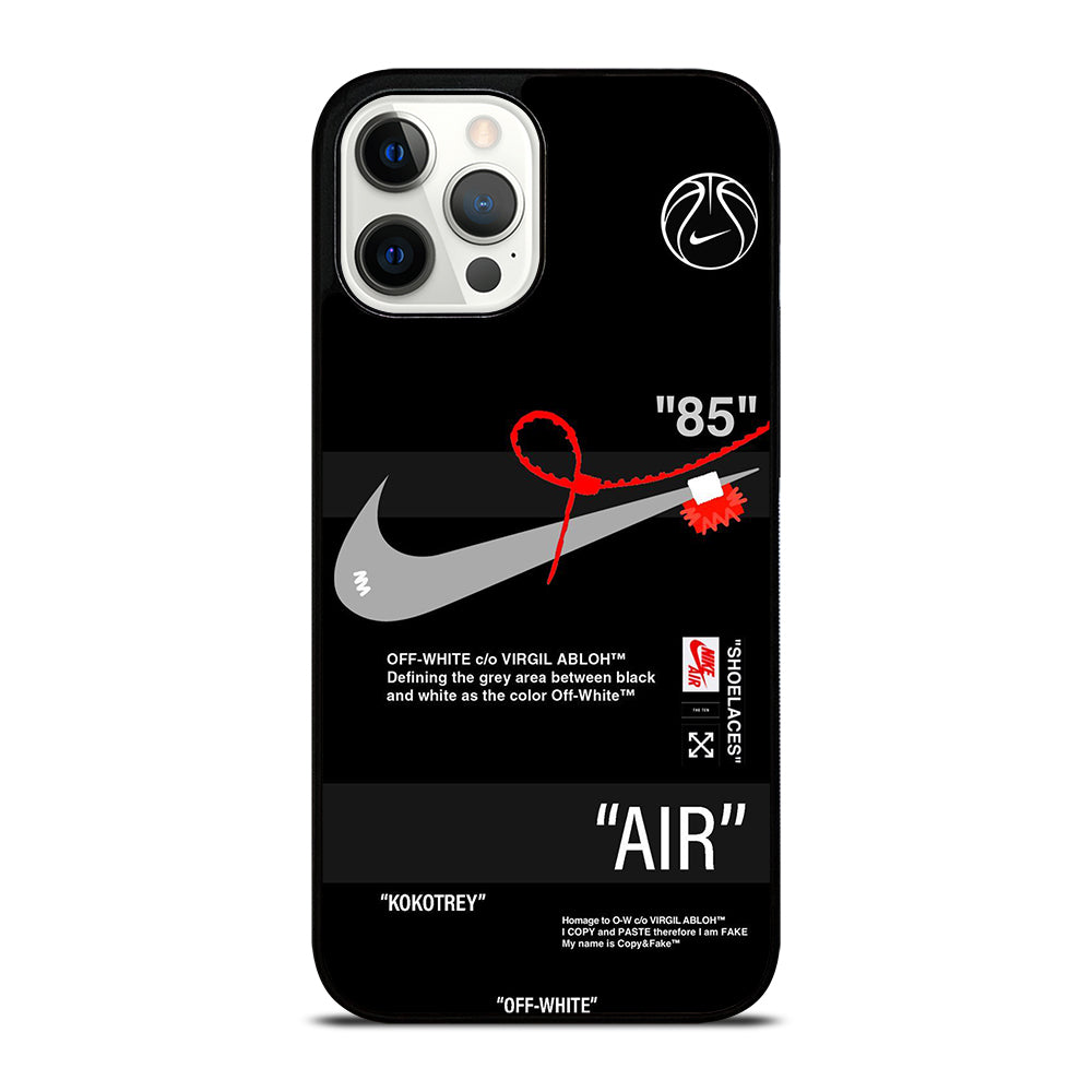 OFF WHITE NIKE iPhone 12 Pro Max Case Cover
