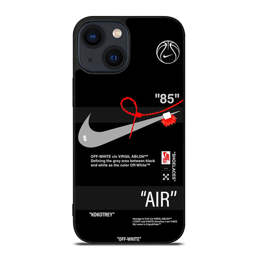 OFF WHITE NIKE iPhone 14 Plus Case Cover