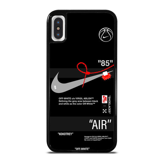OFF WHITE NIKE iPhone X / XS Case Cover