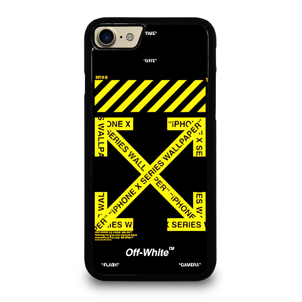 OFF WHITE YELLOW CROSS 3 iPhone 7 / 8 Case Cover