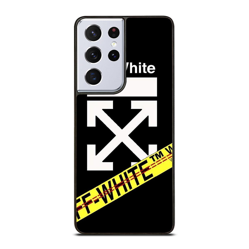 OFF WHITE Samsung Galaxy S21 Ultra Case Cover