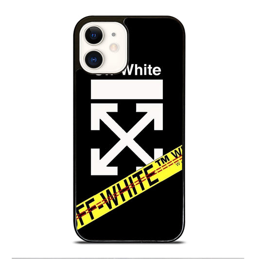 OFF WHITE iPhone 12 Case Cover