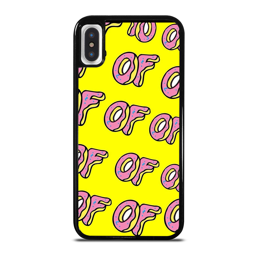 OF ODD FUTURE PATTERN LOGO iPhone X / XS Case Cover