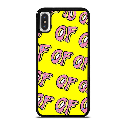 OF ODD FUTURE PATTERN LOGO iPhone X / XS Case Cover