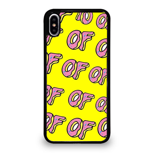 OF ODD FUTURE PATTERN LOGO iPhone XS Max Case Cover