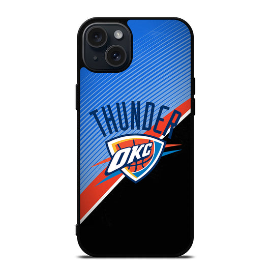 OKLAHOMA CITY THUNDER NBA ICON iPhone 15 Plus Case Cover