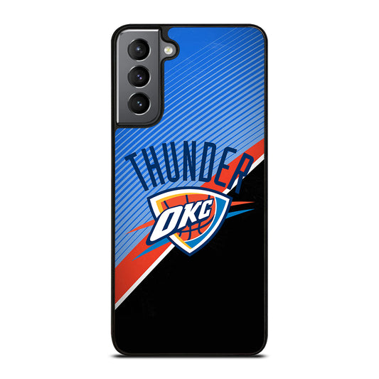 OKLAHOMA CITY THUNDER NBA ICON Samsung Galaxy S21 Plus Case Cover