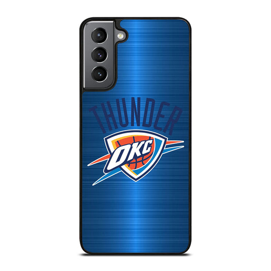 OKLAHOMA CITY THUNDER NBA LOGO Samsung Galaxy S21 Plus Case Cover