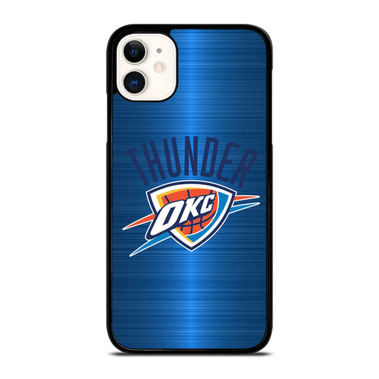 OKLAHOMA CITY THUNDER NBA LOGO iPhone 11 Case Cover