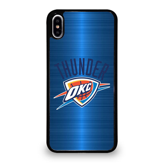OKLAHOMA CITY THUNDER NBA LOGO iPhone XS Max Case Cover