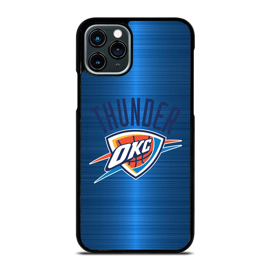 OKLAHOMA CITY THUNDER NBA LOGO iPhone 11 Pro Case Cover