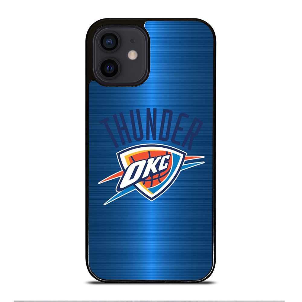 OKLAHOMA CITY THUNDER NBA LOGO iPhone 12 Mini Case Cover