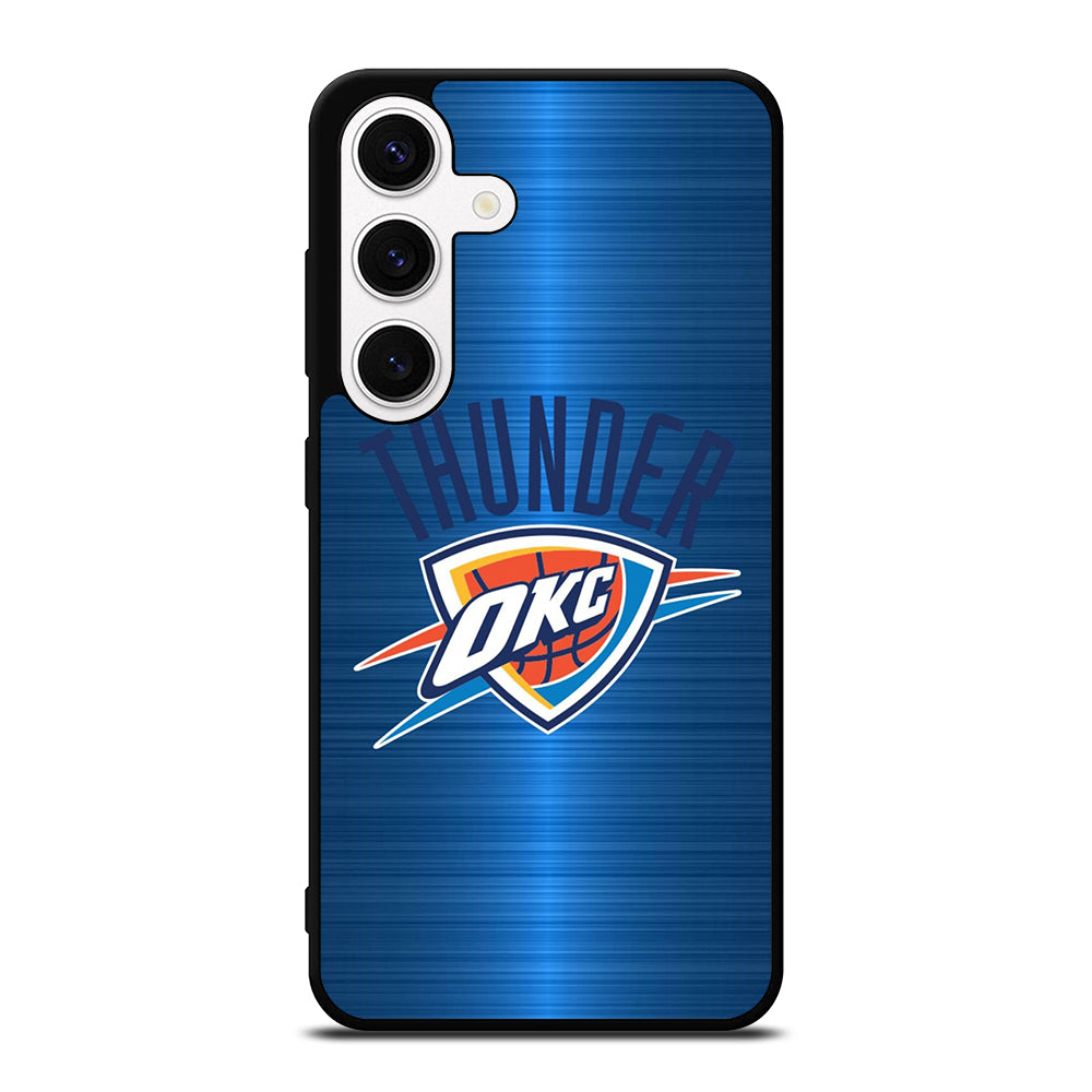 OKLAHOMA CITY THUNDER NBA LOGO Samsung Galaxy S24 Case Cover