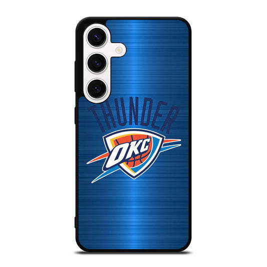 OKLAHOMA CITY THUNDER NBA LOGO Samsung Galaxy S24 Case Cover